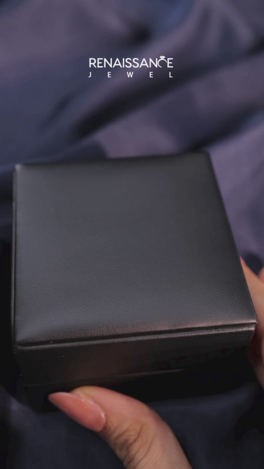 Silver Princess Solitaire Diamond with Pavé Band and Four-Prong Setting 5