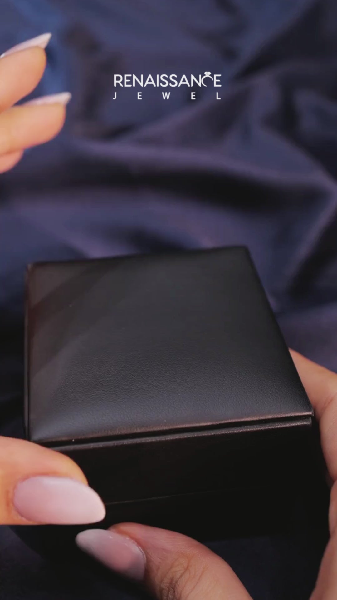 Platinum Emerald Cut Diamond Pave Band Solitaire Ring with Four-Prong Setting 6