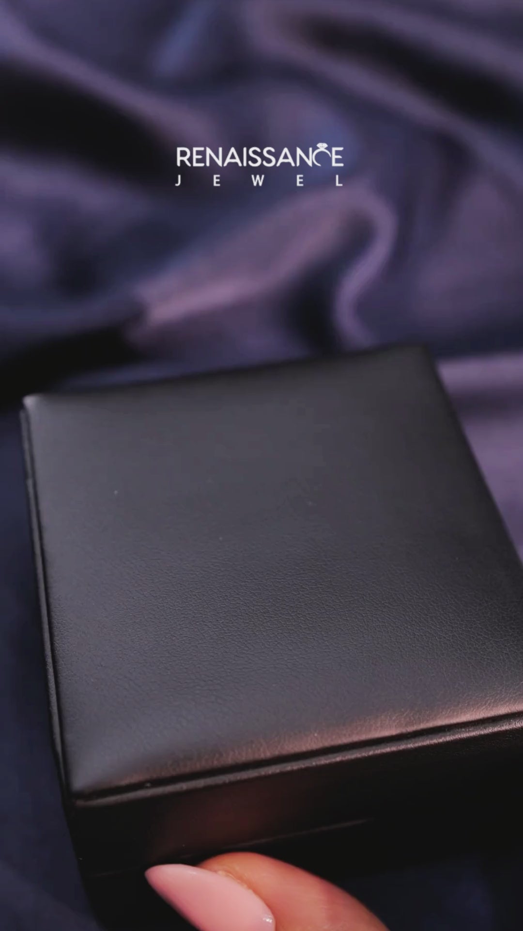 Silver Cushion Solitaire Diamond Pavé Band with Four-Prong Setting 5