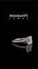 Silver Emerald Cut Moissanite Pavé Engagement Ring with Round  Accents and Prong Setting_12
