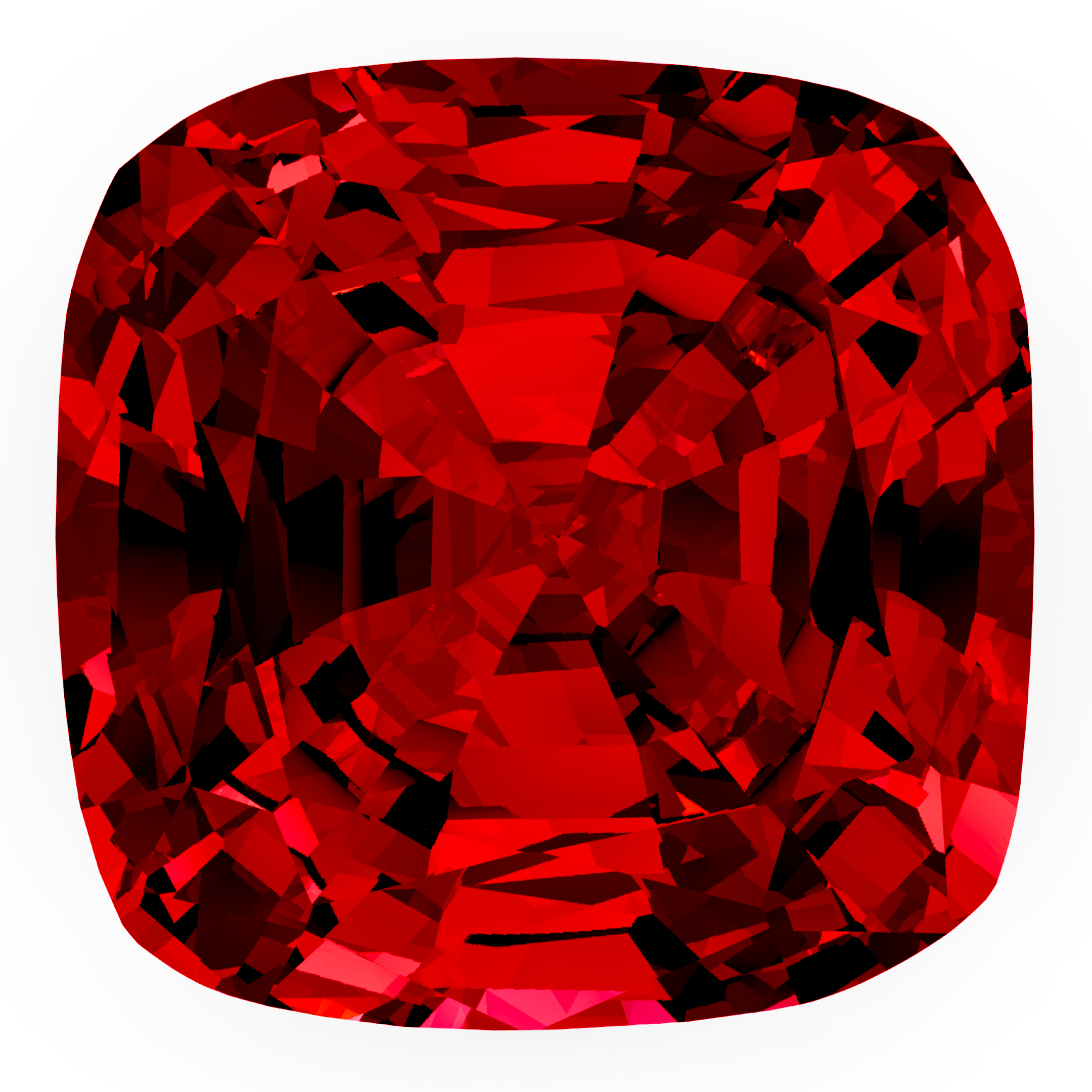 Ruby cushion