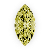 Yellow Marquise diamond