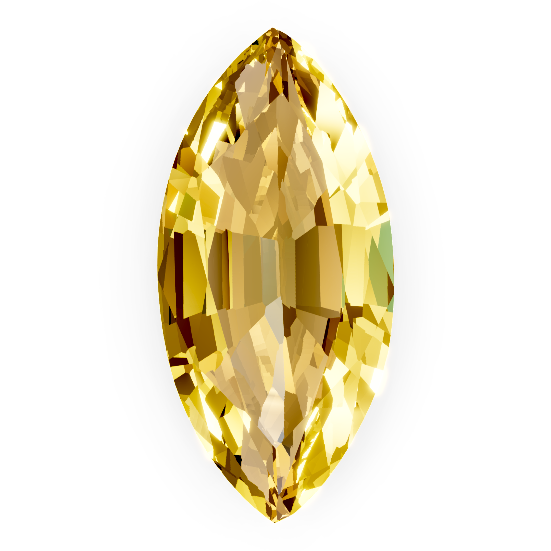 Yellow Sapphire marquise