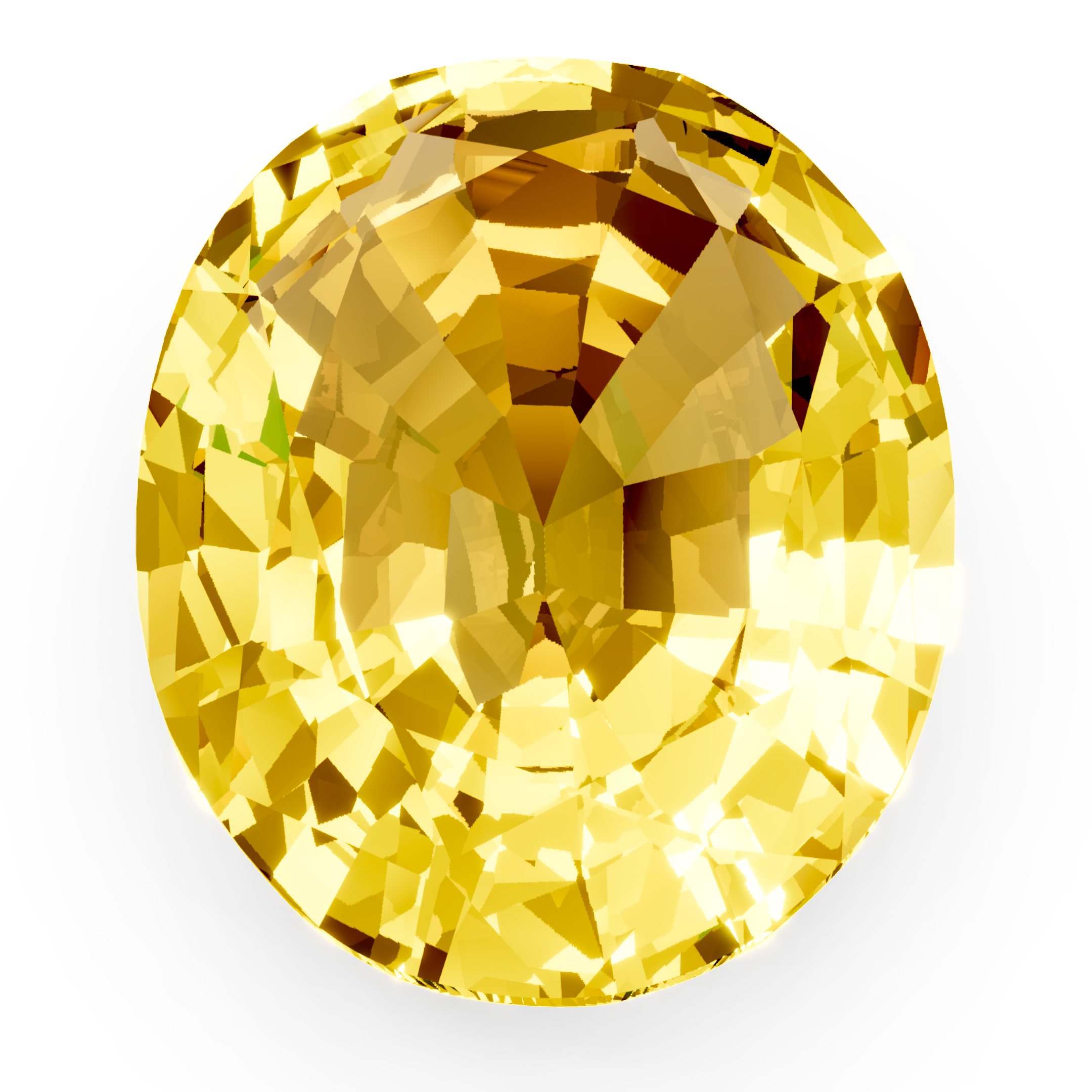 Yellow Sapphire oval