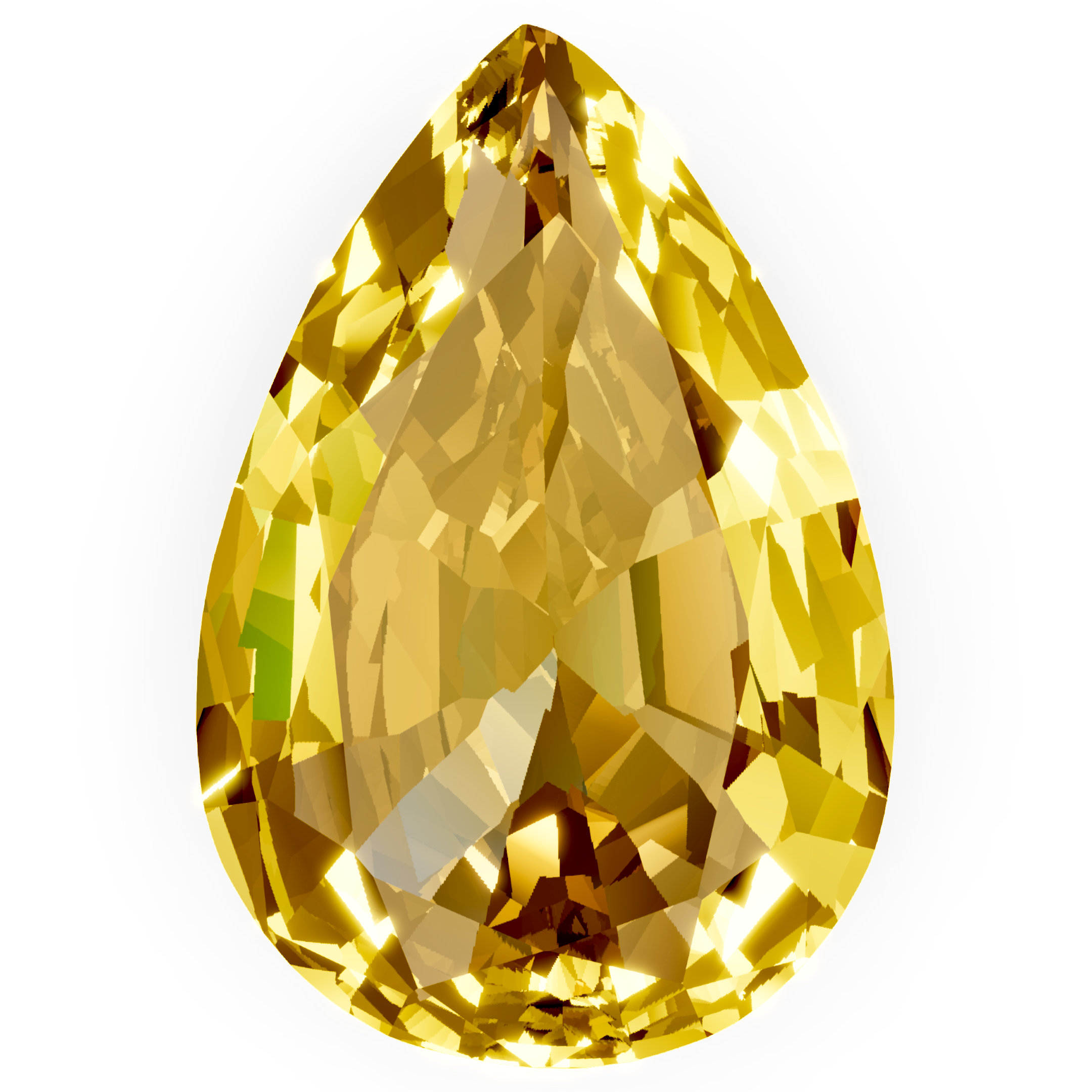 Yellow Sapphire pear