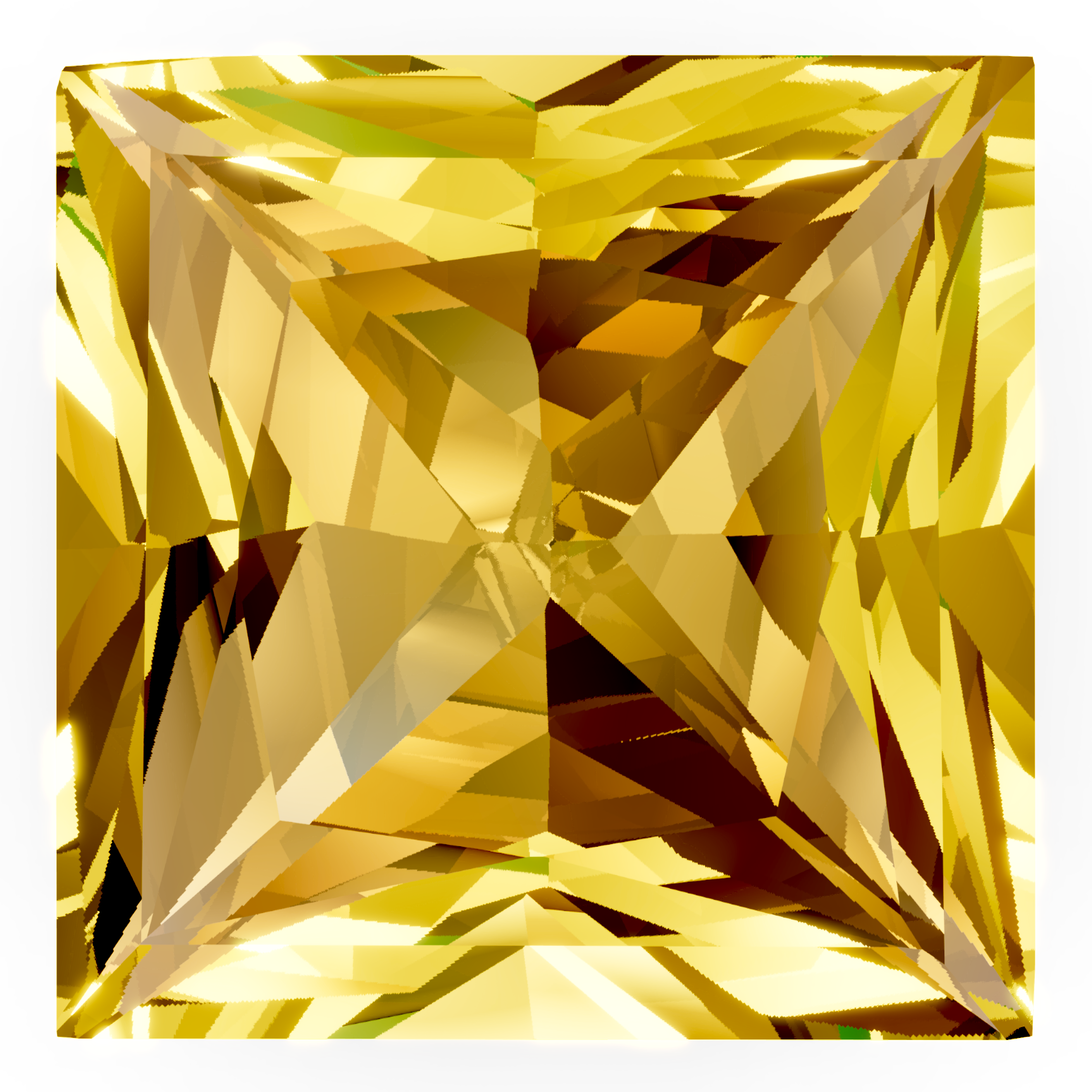 Yellow Sapphire princess