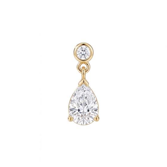 Drops diamond earrings